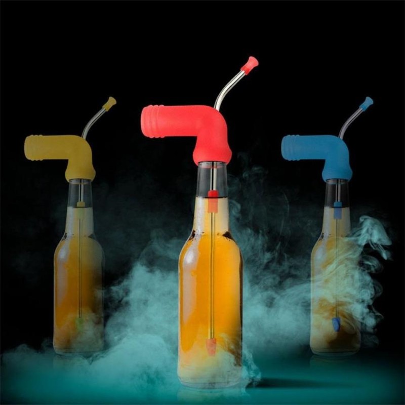 Beer Bong Funnel Portable Beer Snorkel Quick Drink Beer Bottle