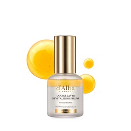 d'alba Piedmont d'Alba Italian White Truffle Double Layer Revitalizing Serum, 100hr Hydration Serum, 2-in-1 Double Solution Serum, Glow and Long-Lasting Moisture