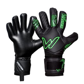 WALTER Evolution Goalkeeper Gloves (8, Black/Green)