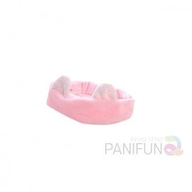 Pink Rabbit Face Washing Headband Shower Headband 5ea