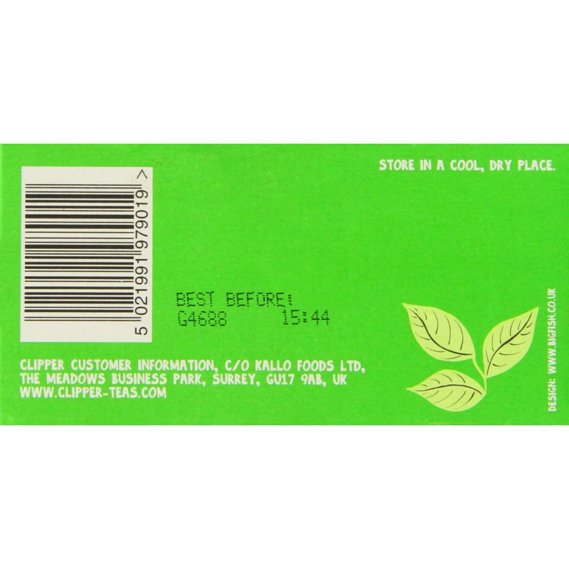 Clipper Pure Green 80 Teabags (Pack of 3, Total 240