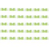 JYK 30pcs Round Bubble Level 5x12mm Mini Circular Bullseye Spirit