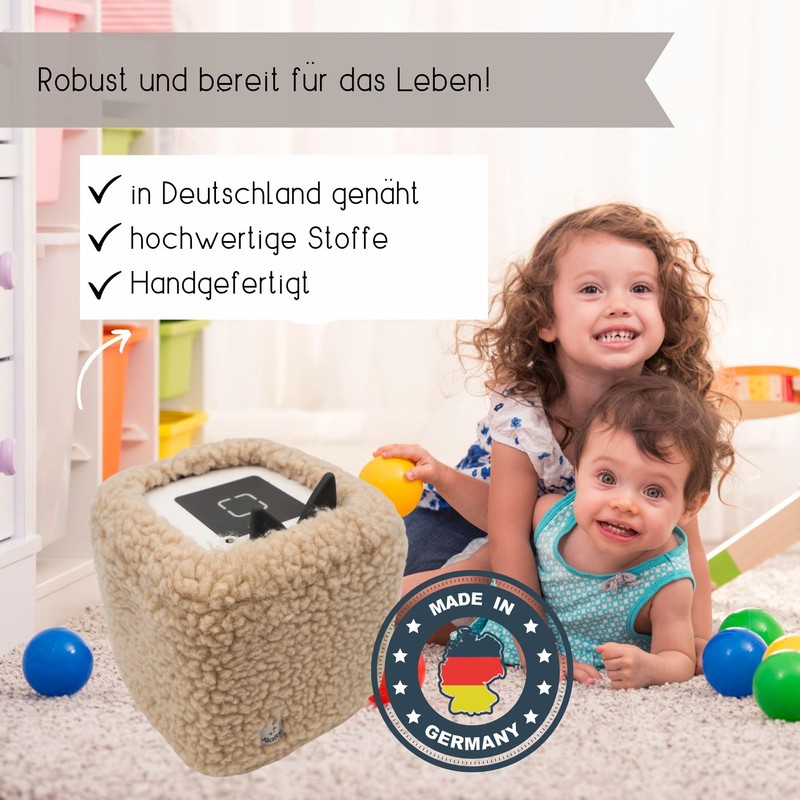 Milaboo® High-Quality Teddy Cover for Toniebox - Handmade in Germany,