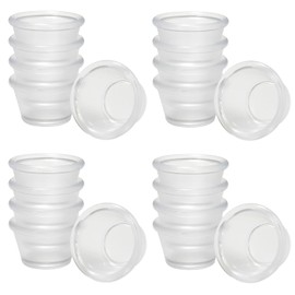 Unbreakable Heat Resistant Cocottes Small Dish, Souffle, Clear, Diameter 2.4 x Height 1.2 inches (6 x 3 cm), Capacity 0.8 fl oz (25 cc), Pack of 20, Heat Resistant up to 212°F (100°C), Dishwasher Safe, Not Microwavable, Commercial Use, Cafes, Restaurants, Camping, Made in Japan