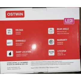 Ostwin SALEOstwin  Dimmable LED 6” Disk Light- 18 Watts- Daylight 5,000k Briteness
