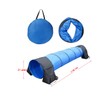 Rain Queen 10 Foot Dog Agility Tunnel with Sandbagsl -