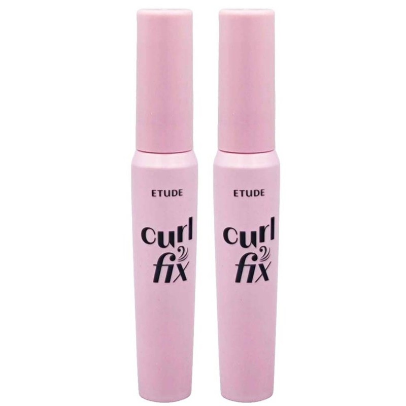 Etude Curl Fix Mascara 8g x2 01 Black / 에뛰드