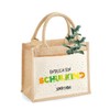 AMBERGER DESIGN by A&M Osterhage amd Jute-Tasche Schulanfang Motiv Schulkind