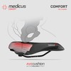 Büchel Twin Women Bike Saddle WITTKOP Medicus 2.0 Trekking – Black, One Size,