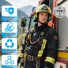 COIHAF SCBA Mask Quick Release Clips with Carabiner, Quick Release,