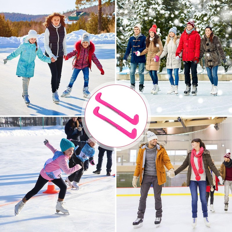 DELAESI Skate Protector Ice Skate Blade Protector Figure Skating Adjustable