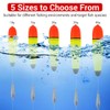 MiOYOOW Fishing Floats, 6 Pieces Eva Slip Float, Angel Bobber