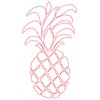 White Pineapple, I Make Decals ®, Hard Hat, Lunch Box,