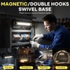 Underhood Work Light, 3000 Lumens COB with 360° Rotating Head,
