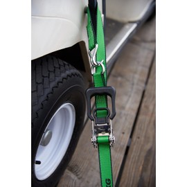 Keeper 47203 16' Ratchet Tie-Down, 2 Pack, Green