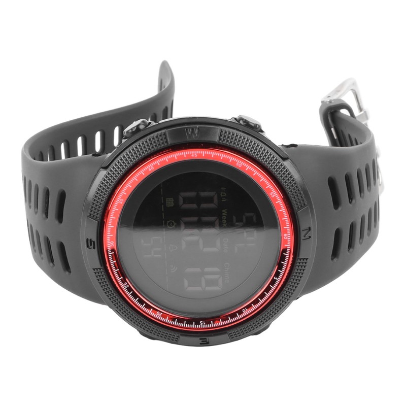 Men Digital Watch Waterproof Clear Display Date Alarm Clock Electronic