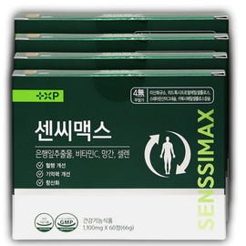 Sensi Max blood circulation improvement, ginkgo leaf extract selenium, helpful for those who work while standing for long periods of time, 6 packs, 10 tablets / 센시 맥스 혈행개선 장시간 서서 일하신분에게 도움을주는 은행잎추출물 셀렌, 6개, 10정