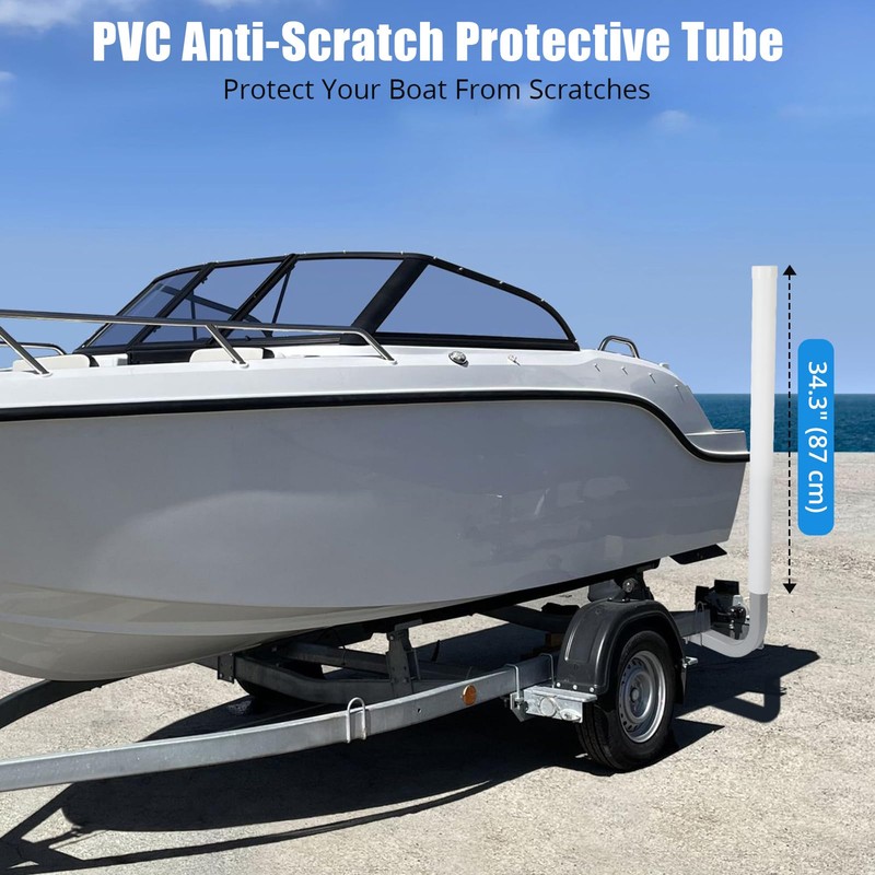 40" Adjustable Design Trailer Guide Poles, Trailer Guides with PVC