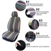 Encell - Funda para asiento de coche, camión, SUV, universal,
