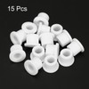 sourcing map 15Pcs t Shape Rubber Grommet Mount Dia 14mm