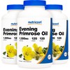 Nutricost Nutricost Evening Primrose Oil 1,300mg, 120 Softgels (3 Bottles)