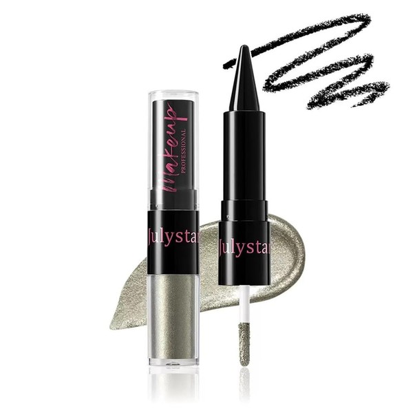 UOCK Dual-Ended Eyeshadow + Eyeliner - metallic liquid eyeshadow, gel