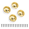 4PCS RC Car Wheel Hub Rim 2.2in Diameter Metal Easy
