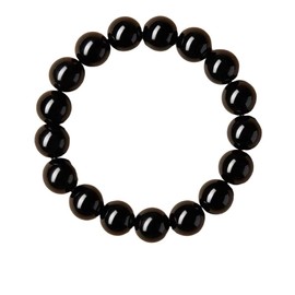 38 Magnetic Therapy Hematite beaded Bracelet For Women And Men Power Gemstone Crystal Unisex Macrame (Hematite, 12, millimeters)