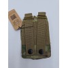 FRTKK Tactical Radio Walkie Talkie Pouch Multicam American Flag Patch