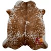 Fortezzaoutlet Cowhide Rug Brown Speckled | Premium Quality | Large