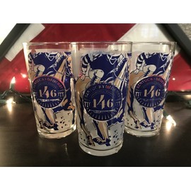 Churchill Downs Genuine Product SET OF 4 KENTUCKY DERBY GLASSES Mint Julep 146th 2020 Churchill Downs BRAND NEW
