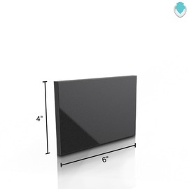 Custom UV Printed Portrait Granite Plaque, Lazer Engraved Memorial Plaques (Small)