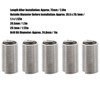 5Pcs Wire Thread Insert Stainless Steel Protective Coil Sleeve Screw