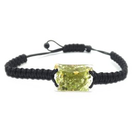 Orgone Peridot Orgonite(2.4cm x 1.8cm) Bracelet-Wealth,Love,Meditation-talisman