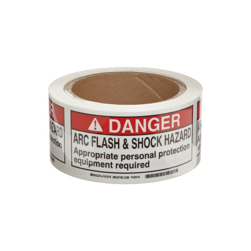 Brady 101518 2" Height, 4" Width, B-302 High Performance Polyester,