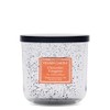 Village Candle Clementine Evergreen, Mercury Glass Black Lid, Scented Candle,