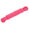QUARKZMAN Polypropylen-Seilgeflecht 10M/33ft 3/8" Pink für den Innen- und Außenbereich