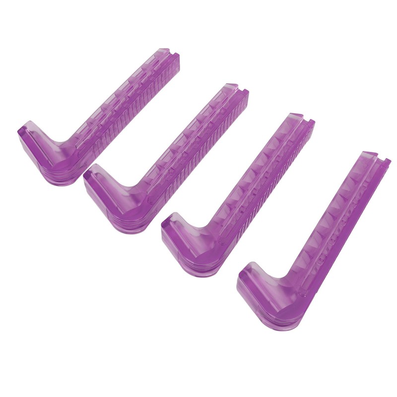 2Pair Ice Skate Guards Hockey Shoe Blade Cover Adjustable Silicone