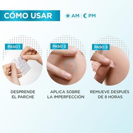 Kit Garnier Express Aclara Anti-Imperfecciones: Gel Limpiador Facial 250ml + 22 Parches Pimple Patch 8H Invisible con Tecnología Hidrocoloide, Reduce 