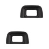 2 Pack Camera Eyecup Viewfinder Protector Eyepiece Compatible for Nikon