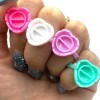 100 Anillos Para Abanico Pegamento Pestañas Mink A Elegir :