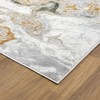LUXE WEAVERS Marble Swirl Abstract Area Rug, Green 8x10