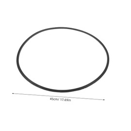 Baluue Salon Chair Rubber Base Ring Hydraulic Gasket for Stability and Antislip Performance Easy to Install Protective Ring for Wood Floors for Hair Salons and Barbershops