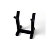 Deer Shed Antler Display Stand with Black Base, Decorative Trophy
