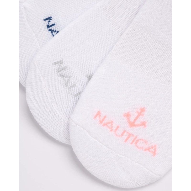 Nautica Women's Socks - Low Cut Cuff Liners (Pack of