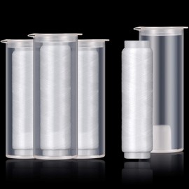 Fishing Thread Nylon Elastic Invisible Magic Fishing Line Fishing Bait Thread 0.2 mm Length 656 Feet Per Spool Stretchy Fishing Line Clear Fishing String (4 Pieces)