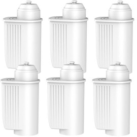 Pack of 6 Water Filter Coffee Machines for Siemens EQ Series, EQ6 Plus S700, EQ9, EQ700, EQ500, TZ70003 for Brita Intenza Filter Cartridges, Not for Intenza +