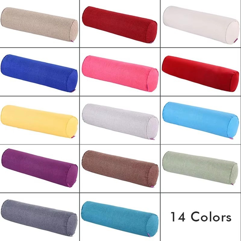 Round Neck Pillow Roll Cervical Support Pillows Round Cylinder Bolster