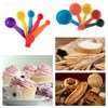 10-Piece Measuring Cups and Measuring Spoons Set Plastic Multicoloured for