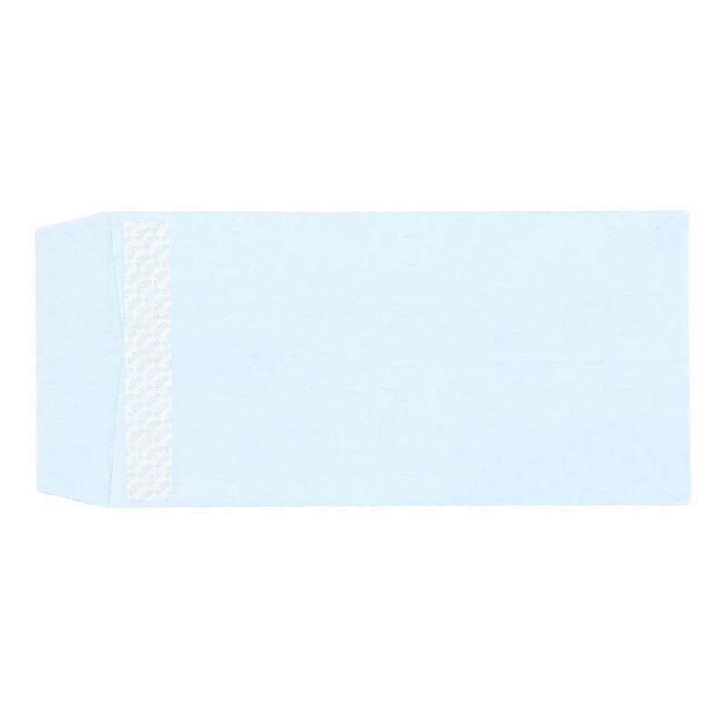 Envelope 075125 Length 3 with Window, Halftone, Hot Melt, Blue,